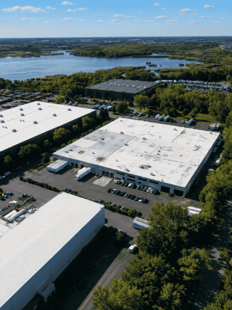 Aerial View of FBD Distribution Warehouse